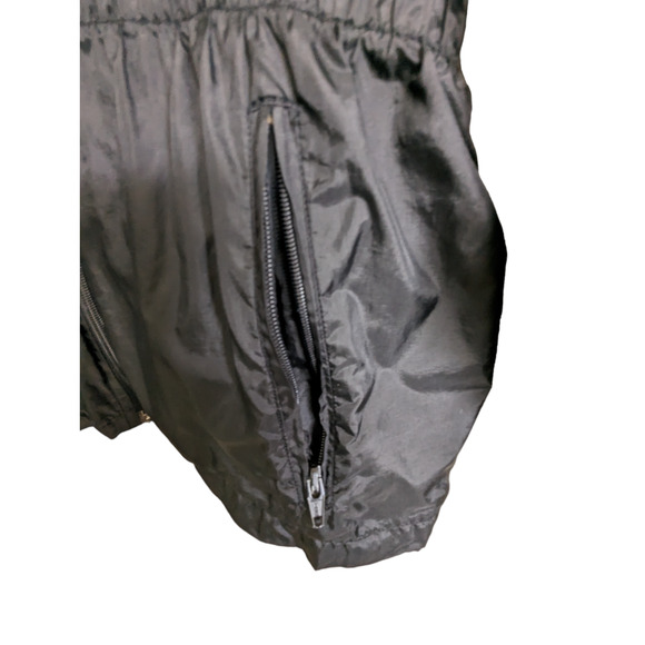 Kenneth Cole Reaction Womens Small Black Windbreaker Nylon Full Zip Lightweight - Picture 8 of 16